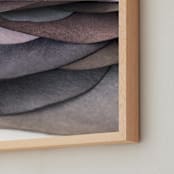 "Paper Petal 42" - Art Print in petals by Jenny Phillips - Frame Close-up