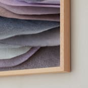 "Paper Petal 2" - Art Print in petals by Jenny Phillips - Frame Close-up