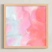 "Autumn, No. 1 (Clouds)" - Art Print in Warm by studio SYLVO - Framed