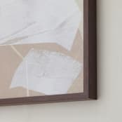 "Studio Forms 3" - Art Print in Linen by Jennifer Daily - Frame Close-up