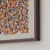 "Good Things Take Time" - Art Print in Original by Kimberly Young - Frame Close-up