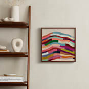 "Strata I" - Art Print in Cream by melanie mikecz - In a Room