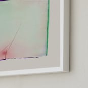 "Four Square III" - Art Print in Vibrant by Kamala Nahas - Frame Close-up