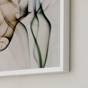 "Fortitude" - Art Print in Latte by Anne Ciotola - Frame Close-up