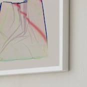 "Four Square II" - Art Print in Vibrant by Kamala Nahas - Frame Close-up