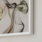 "Climbing" - Art Print in Latte by Anne Ciotola - Frame Close-up