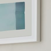 "Quatrain 4" - Art Print in Blueberry by Kamala Nahas - Frame Close-up