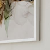 "Intangible" - Art Print in Latte by Anne Ciotola - Frame Close-up