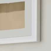 "Quatrain 2" - Art Print in Toast by Kamala Nahas - Frame Close-up