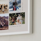 "Four Photo: Square Framed Photo" - Framed Photo in Cream by Mary Kay Garttmeier - Frame Close-up