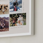 "Four Photo: Square Framed Photo" - Framed Photo in Cream by Mary Kay Garttmeier - Frame Close-up