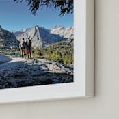 "The Big Picture" - Framed Photo in White by Minted - Frame Close-up