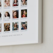 "Twelve Photo: Square Framed Photo" - Framed Photo in Paper by Olivia Kanaley Inman - Frame Close-up