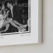 "Artifact: Square Framed Photo" - Framed Photo in Charcoal by Snow and Ivy - Frame Close-up