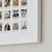 "Twelve Photo: Square Framed Photo" - Framed Photo in White by Olivia Kanaley Inman - Frame Close-up