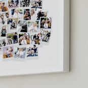 "Circle Snapshot Mix® Photo Art" - Framed Photo in White by Minted - Frame Close-up