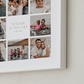 "Eight Photo: Square Framed Photo" - Framed Photo in Taupe by Up Up Creative - Frame Close-up