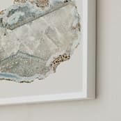 "Agate" - Art Print in powder by Baumbirdy - Frame Close-up