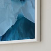 "Shibui 2" - Art Print in Sky and Sea by Jenny Phillips - Frame Close-up