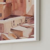"Morocco" - Art Print in Brownie by Viktoria Eperjesi - Frame Close-up