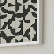 "Off The Grid 04" - Art Print in Vintage by Jennifer Morehead - Frame Close-up