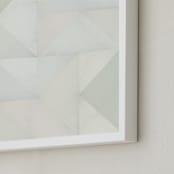 "quilt block 01" - Art Print in Green Spring by Leanne Friedberg - Frame Close-up
