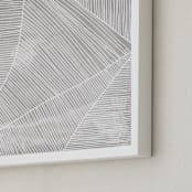 "Hide" - Art Print in Fog by Kerry Doyle - Frame Close-up
