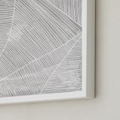 "Hide" - Art Print in Fog by Kerry Doyle - Frame Close-up