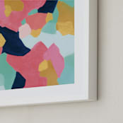 "Party Favors #2" - Art Print in Confetti by Mya Bessette - Frame Close-up