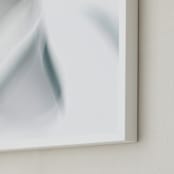 "formless" - Art Print in light gray by Sarah Luna - Frame Close-up