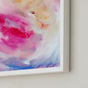 "Conch" - Art Print in conch shell by Jenny Partrite - Frame Close-up