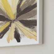 "Bright Star Series 1" - Art Print in Neutral  by Angela Simeone - Frame Close-up