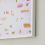 "sunlit pinks" - Art Print in sunlit pink by tina johnson - Frame Close-up