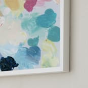 "Palette 1" - Art Print in Cream by Lindsay Megahed - Frame Close-up