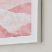 "Vail Clouds " - Art Print in Mountain Sunset by Melissa Agular - Frame Close-up