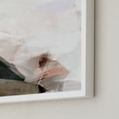 "Hopefully 1" - Art Print in Blushing by Melanie Severin - Frame Close-up
