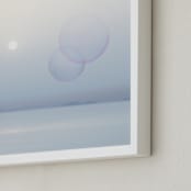 "Forever Soulmates" - Art Print in pastel blu by M.E.Segantini - Frame Close-up