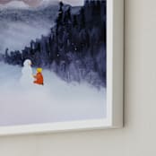 "Seasons Magic" - Art Print in Dusk by Shannon - Frame Close-up