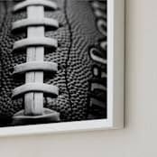 "Any Given Sunday 1 (Black + White)" - Art Print in Black & White by Shannon Howard - Frame Close-up