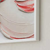 "In The Sunlight, She Danced" - Art Print in Blush Pink by Sarah Lund - Frame Close-up