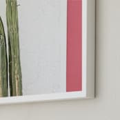 "Palm Springs 4" - Art Print in Pop of Pink by Shannon Howard - Frame Close-up
