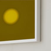 "Sun in the dust. Variations 33" - Art Print in Golden Sun by Arash Fattahi Acosta - Frame Close-up