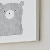 "furry bear" - Art Print in furry bear by Susanne Kasielke - Frame Close-up