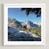 "The Big Picture" - Framed Photo in White by Minted - Framed