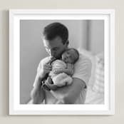"The Big Picture: Father's Day Framed Photo" - Framed Photo in White by Minted - Framed