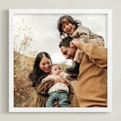 "The Big Picture: Father's Day Framed Photo" - Framed Photo in White by Minted - Framed