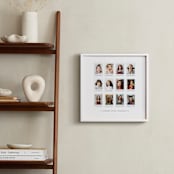 "Twelve Photo: Square Framed Photo" - Framed Photo in Paper by Olivia Kanaley Inman - In a Room