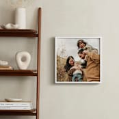 "The Big Picture: Father's Day Framed Photo" - Framed Photo in White by Minted - In a Room