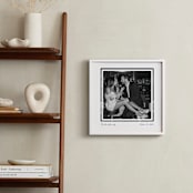 "Artifact: Square Framed Photo" - Framed Photo in Charcoal by Snow and Ivy - In a Room