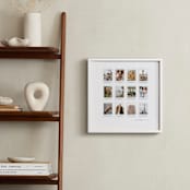 "Twelve Photo: Square Framed Photo" - Framed Photo in White by Olivia Kanaley Inman - In a Room